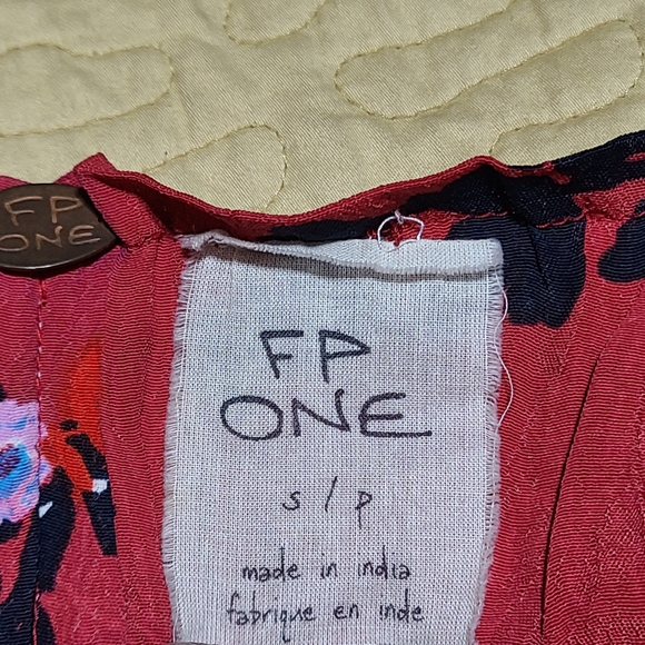 Free People Moonlight Garden Floral Bohemian Palazzo pants size S - Picture 4 of 9